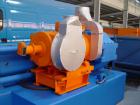 Used Anger Counter-Rotating Twin Screw Extruder. 168 hp/126 kW drive, diameter 6.3