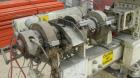Used Clextral Lab Size Twin Screw Extrusion System consisting of: (1) Clextral lab size twin screw extruder, type BC21. 24:1 L/D, 21 mm diameter co-rotating or counter-rotating switch over screws. 4 ...