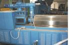 Used-Bausano MD 88/26 Counter-Rotating Twin Screw Extruder. Screw diameter 3.4