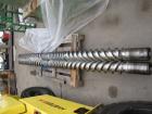 Used Bausano Twin Screw Extruder with Counter-Rotating Screws.  5.75