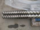 Used Bausano Twin Screw Extruder with Counter-Rotating Screws.  5.75