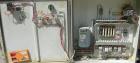Used Cincinnati Milicron Conical Counter-Rotating Twin Screw Extruder, 80 mm, model CM80HP. Electrically heated, water cooled vented barrel with pump. Water cooled feed throat with a crammer feeder. ...