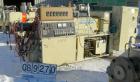 USED: Cincinnati conical counter-rotating twin screw extruder, 55 mm, model CM55. Approximate 20:1 L/D ratio. Approximate 48:1 gearbox ratio. Built-in oil heating and cooling with tank, heat exchange...