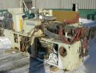 Used Cincinnati Conical Counter-Rotating Twin Screw Extrusion Equipment, 55 mm, model CM55. Approximate 20:1 L/D ratio. Approximate 48:1 gearbox ratio. Built-in oil heating and cooling with tank, hea...