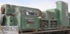 USED: Cincinnati counter-rotating twin screw extruder, 92 mm, model CM92HP. Electrically heated, water cooled 5 zone top vented barrel with tank, heat exchanger and pump. Built-in oil cooling/heating...