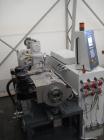 Used Cincinnati Titan 45 Conical Twin Screw Extruder for WPC profiles and PVC pipe. Screw diameter 1.77
