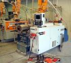 Used Cincinnati, Model Titan 58. Outputs up to 150 kg/h for PVC profile Outputs up to 270 kg/h for PVC pipe Ideal for PVC pipe and profiles SecuRe relay control as standard for easy operation Analog ...