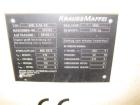 Used Krauss Maffei KMD 2-50 KK Conical Extruder.  Counter-rotating, screw diameter 2
