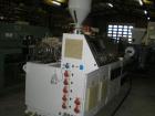 Used Krauss Maffei KMD-2-50-KK Counter-Rotating Conical Twin Screw Extruder