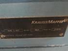 90mm Krauss Maffei Model KMD90 Counter-Rotating Twin Screw Extruder