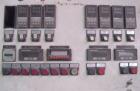 Used Krauss Maffei 40mm Counter-Rotating Twin Screw Extruder, Type KMD2-40KK. (2) 40 mm diameter screws. Gearbox is direct driven by a 25 hp DC motor. Integral panel has 8 zones of RKC digital contro...