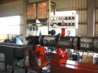 USED: Paul Leistritz compounding system consisting of: (1) feedingsystem mounted on unit; (1) Paul Leistritz twin screw extruder, type LSP 95, 22:1 L/D; 3.7