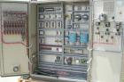 Used Leistritz Counter-Rotating 18 mm Twin Screw Extruder, Model MIC18/GG-40D. 8 Barrel sections, electrically heated, water cooled. Feed section with small hopper. Driven by a 3 hp, 3/60/120 hz, 230...