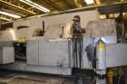 Used Ikegai 65mm Twin Screw Extruder, Model PCM-65II. Liquid heated, and cooled. 8 Zone top vented barrel. Top mounted twin screw feeder. Approximate 64