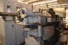 Used Ikegai 65mm Twin Screw Extruder, Model PCM-65II. Liquid heated, and cooled. 8 Zone top vented barrel. Top mounted twin screw feeder. Approximate 64