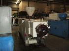 Used Weber DS 12 P Counter-Rotating Twin Screw Extruder.  Screw diameter 4.7