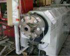 Used- Weber DS 13.22 Counter Rotating Twin Screw Extruder. Screw diameter 4.9