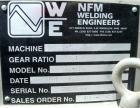 USED: Welding Engineers twin screw extruder. 50 mm (2