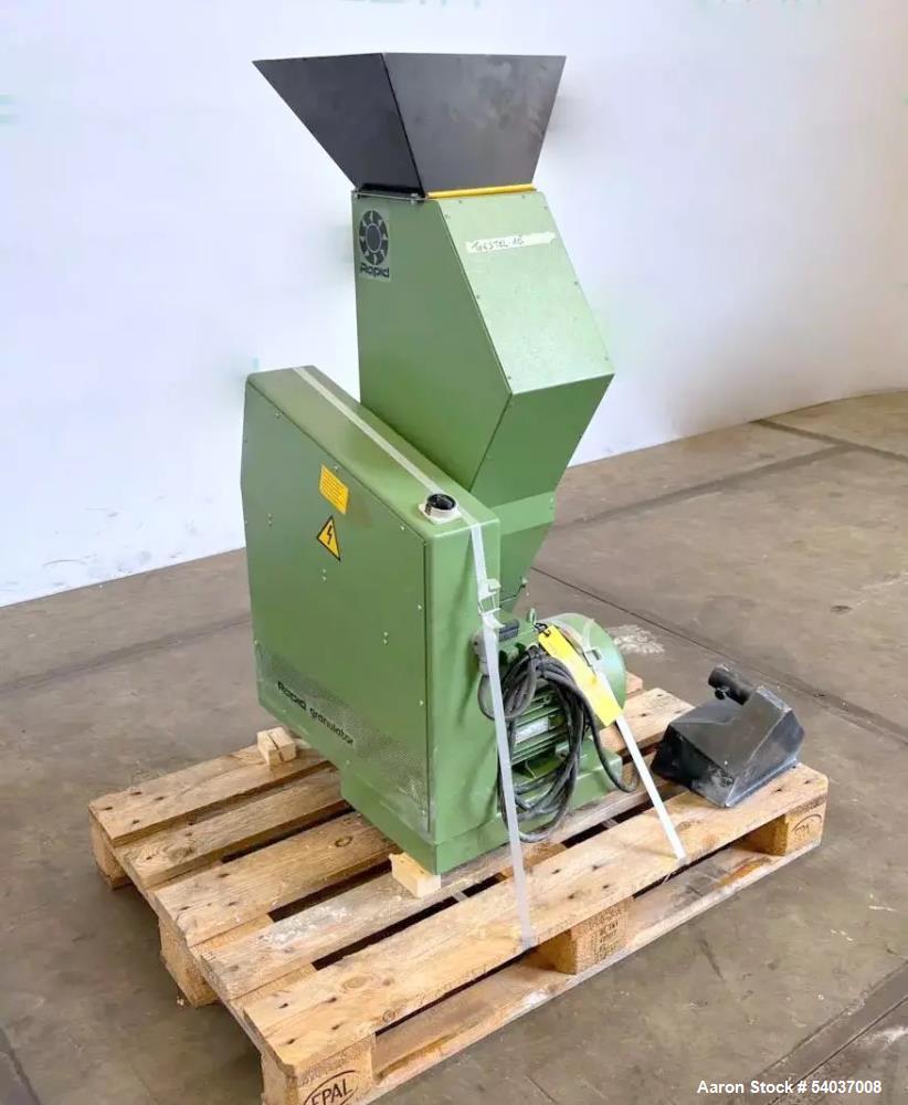 Pre-Owned Rapid 1521 Lab Granulator – 2.2?kW, 3-Phase, Compact R&D Granulator