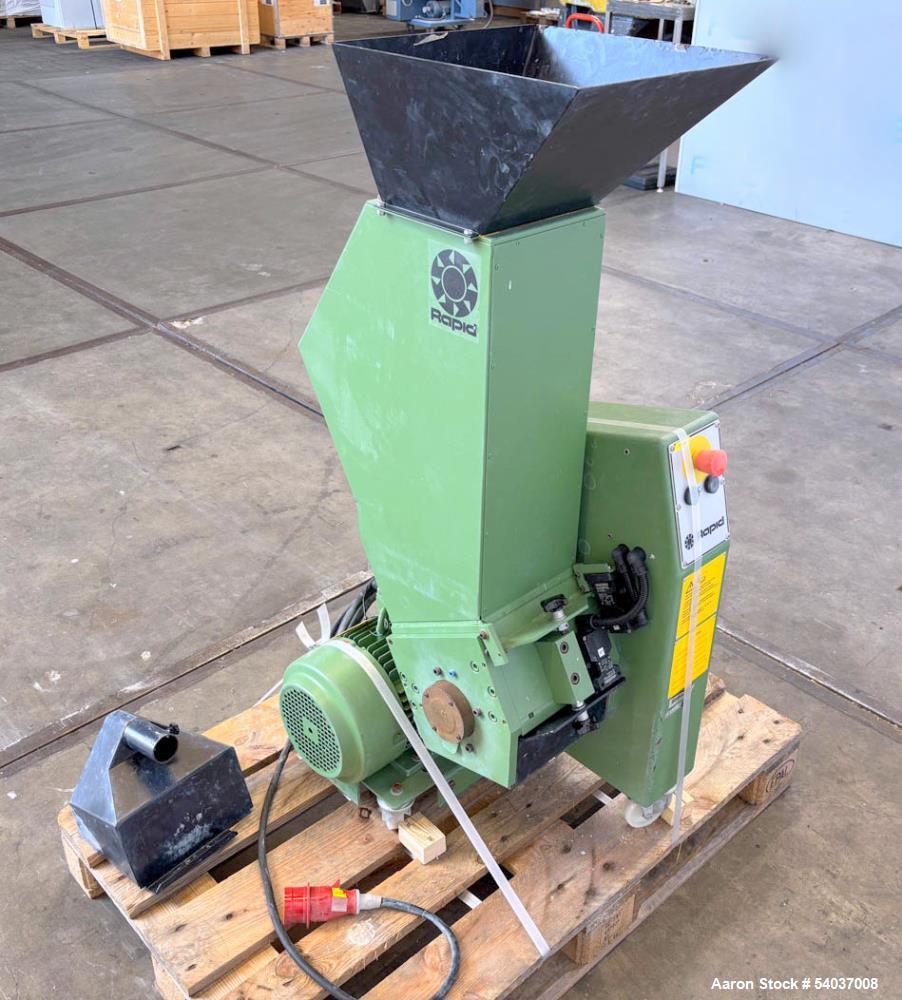 Pre-Owned Rapid 1521 Lab Granulator – 2.2?kW, 3-Phase, Compact R&D Granulator