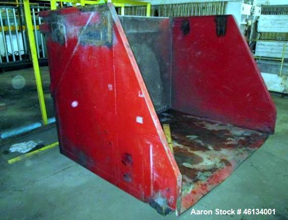 Used Big Brown Machine Bale Cutter, Model 40HP-72/50/96