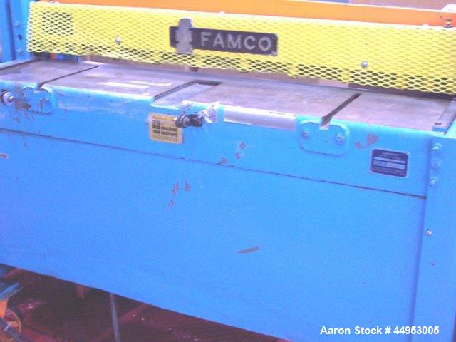 Used Famco 53" Wide Gauge Electro-Mechanical Shear, Model 14
