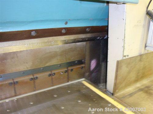 Used Lawson Paper Trimmer, Model MPU110, 110" wide. Micro Processor controlled, 96" back guage.