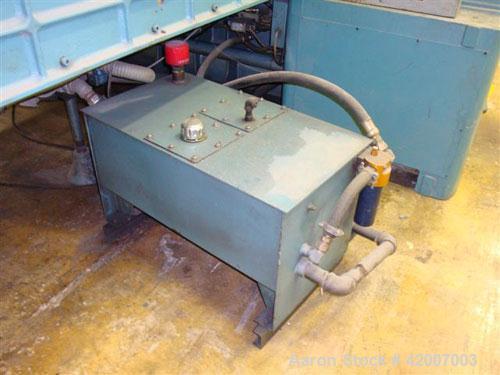 Used Lawson Paper Trimmer, Model MPU110, 110" wide. Micro Processor controlled, 96" back guage.