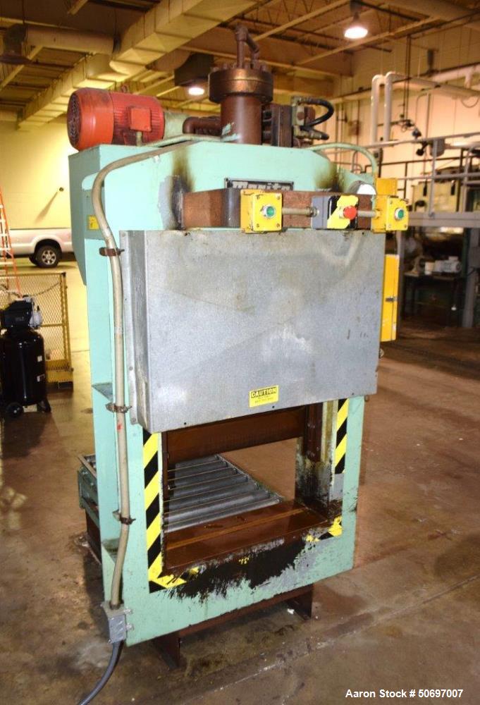 Used- Morita Hydraulic Guillotine, Model ST2-12A.