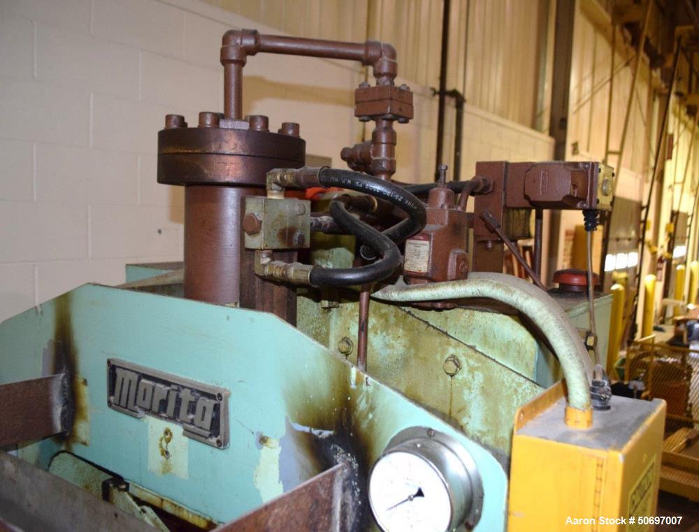Used Morita Hydraulic Guillotine, Model ST2-12A.