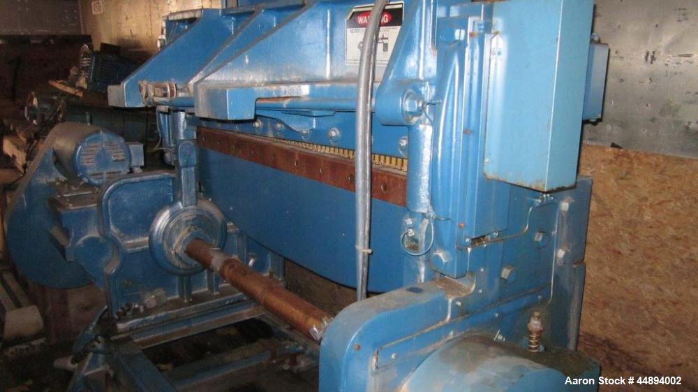 Used Wysong 52" Wide In-Line Shear, Model 1052-P
