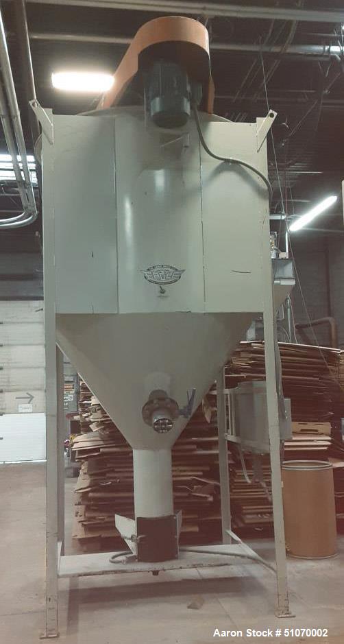 Used Vertical Mixer, 71.5" Diameter x 60" Straight Side x 42" Cone