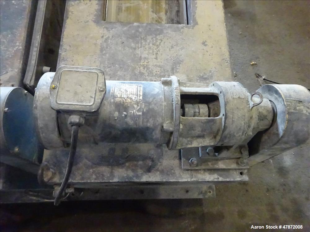 Used Brabender Loss-In-Weight (3) Component Feeding System. Consisting of (1) Brabender Screw feeder, model DDW-H33 (Missing hopper), (2) vibratory tray feeders, (3) weigh belt feeders, model 350G. I...