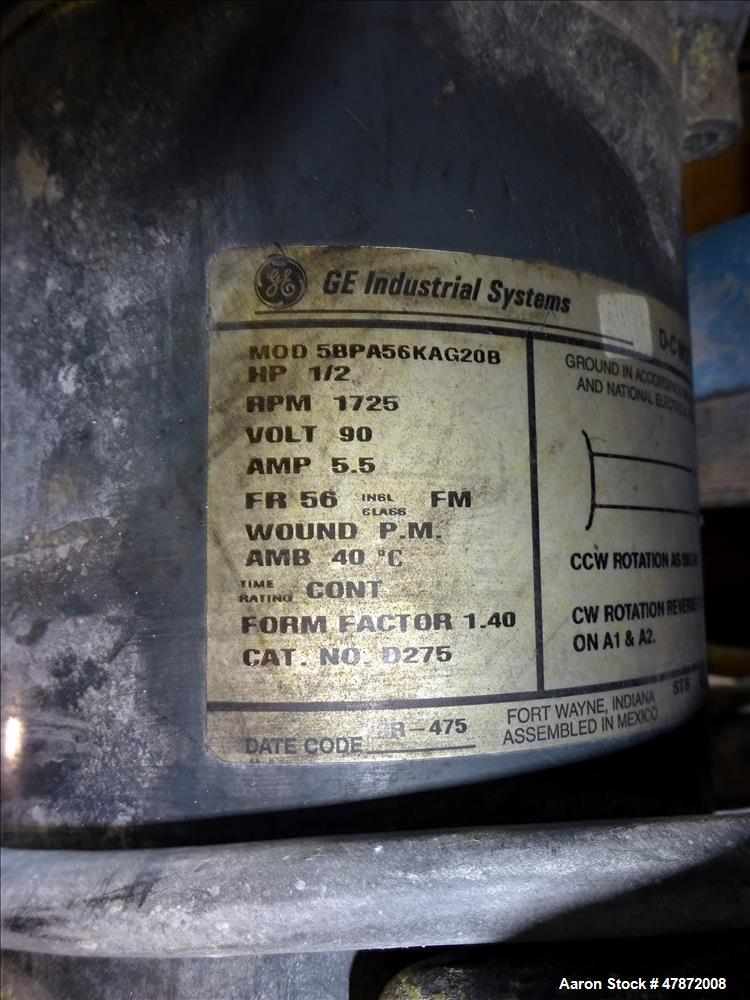 Used Brabender Loss-In-Weight (3) Component Feeding System. Consisting of (1) Brabender Screw feeder, model DDW-H33 (Missing hopper), (2) vibratory tray feeders, (3) weigh belt feeders, model 350G. I...