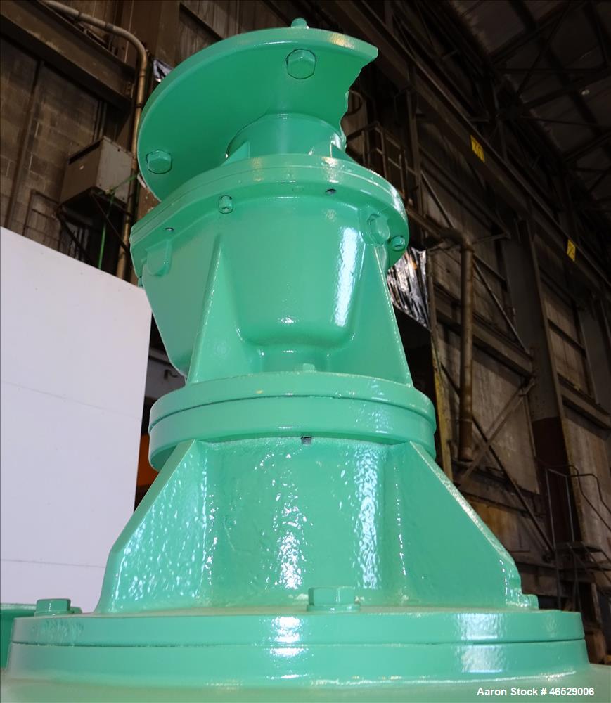 Used Caccia Vertical Screw Mixing Hopper, Model CXA1001A, 1000 Liter Capacity