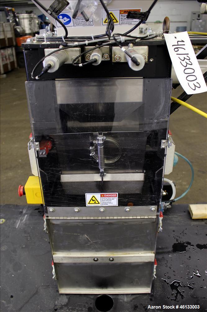 Used Colortronic 6 Component Gravimetric Slide Gate Blender, Model CSG-900-6R.