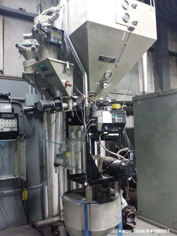 Used Conair 2 Componant Blending System, Model GB92X, Serial 48206. Incomplete, parts machine only.