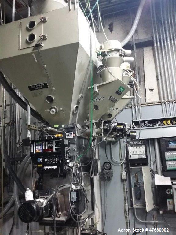 Used Conair 2 Componant Blending System, Model GB92X, Serial# 48207. Incomplete, parts machine only.