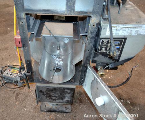 Used Conair 2 Component Weigh Scale Blender, Model WSB0220CF, Carbon Steel. Includes a Maguire controller. Blender missing parts, not complete.