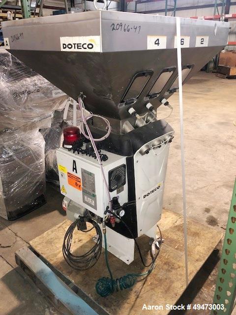 Used DOTECO (6) Component Gravimetric Blender. Model Grado K60