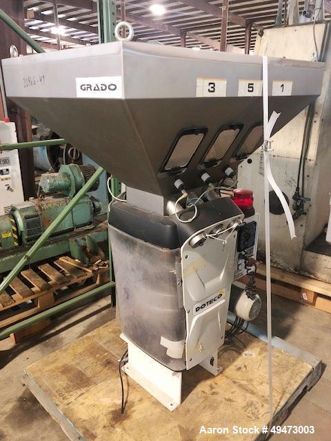 Used DOTECO (6) Component Gravimetric Blender. Model Grado K60
