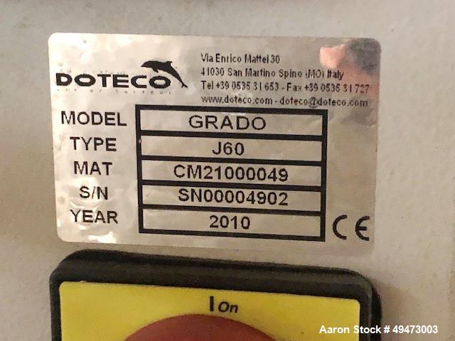 Used DOTECO (6) Component Gravimetric Blender. Model Grado K60