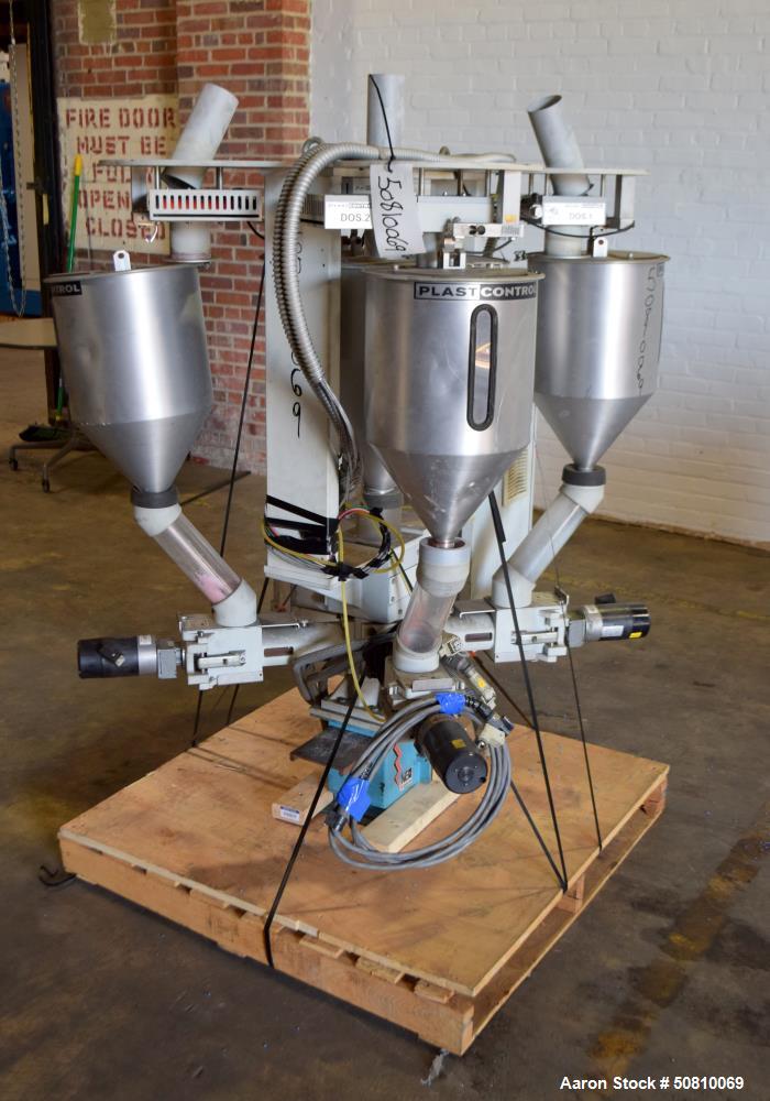 Used Plast-Control Gravimetric Dosing Measurement & Control System