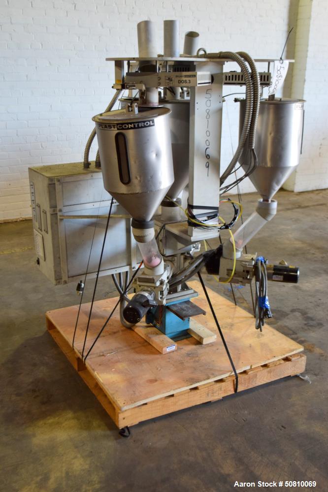 Used Plast-Control Gravimetric Dosing Measurement & Control System