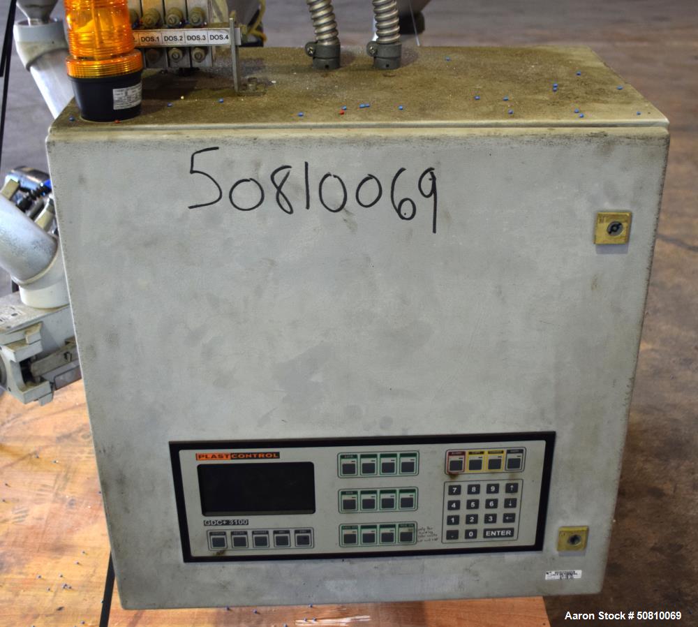 Used Plast-Control Gravimetric Dosing Measurement & Control System