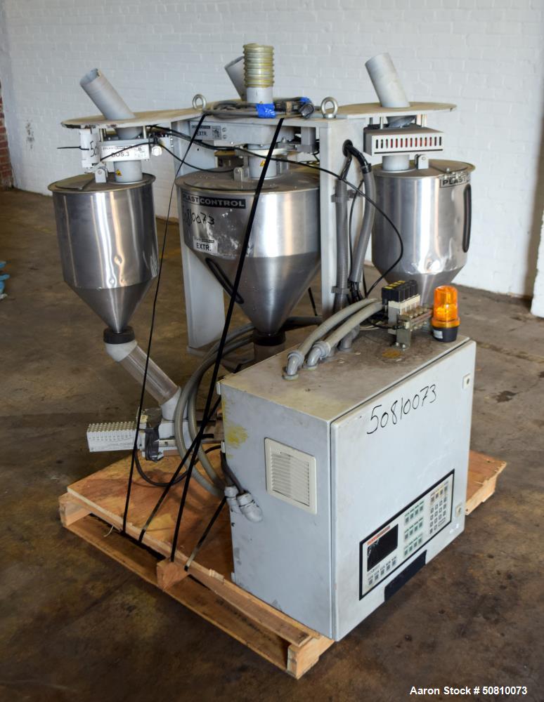 Used Plast-Control Gravimetric Dosing Measurement & Control System