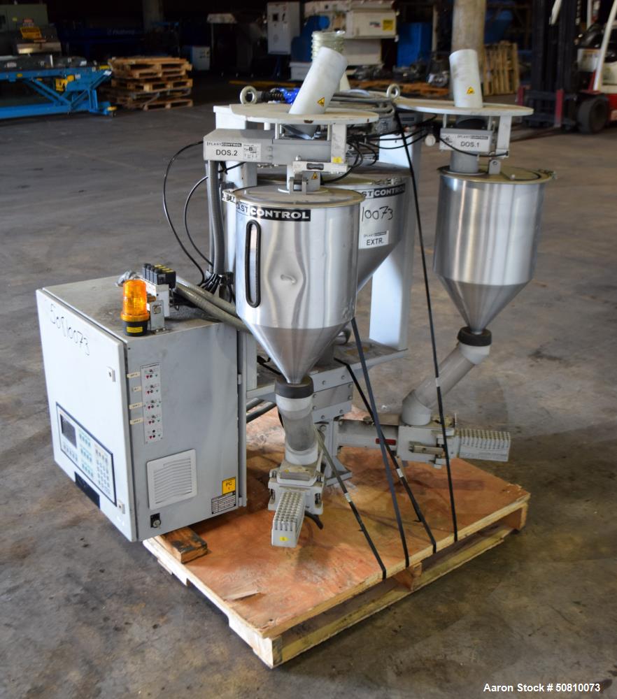 Used Plast-Control Gravimetric Dosing Measurement & Control System