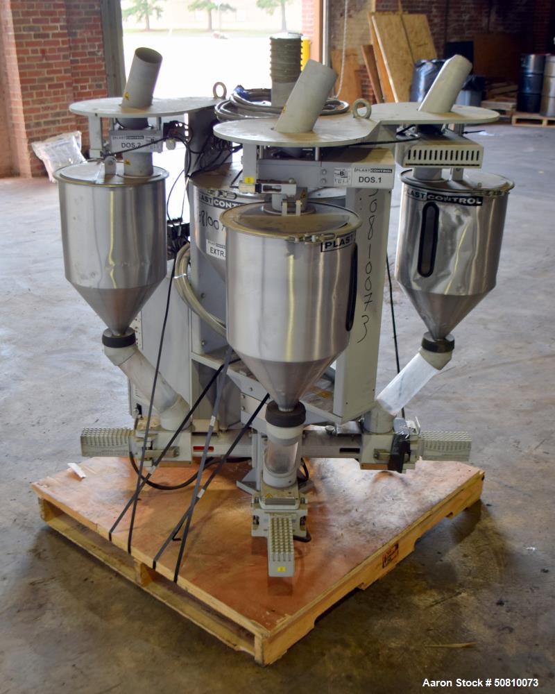 Used Plast-Control Gravimetric Dosing Measurement & Control System