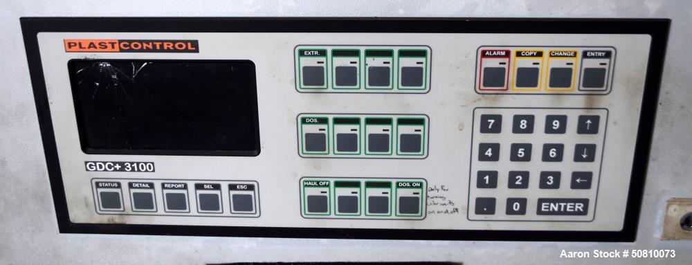 Used Plast-Control Gravimetric Dosing Measurement & Control System