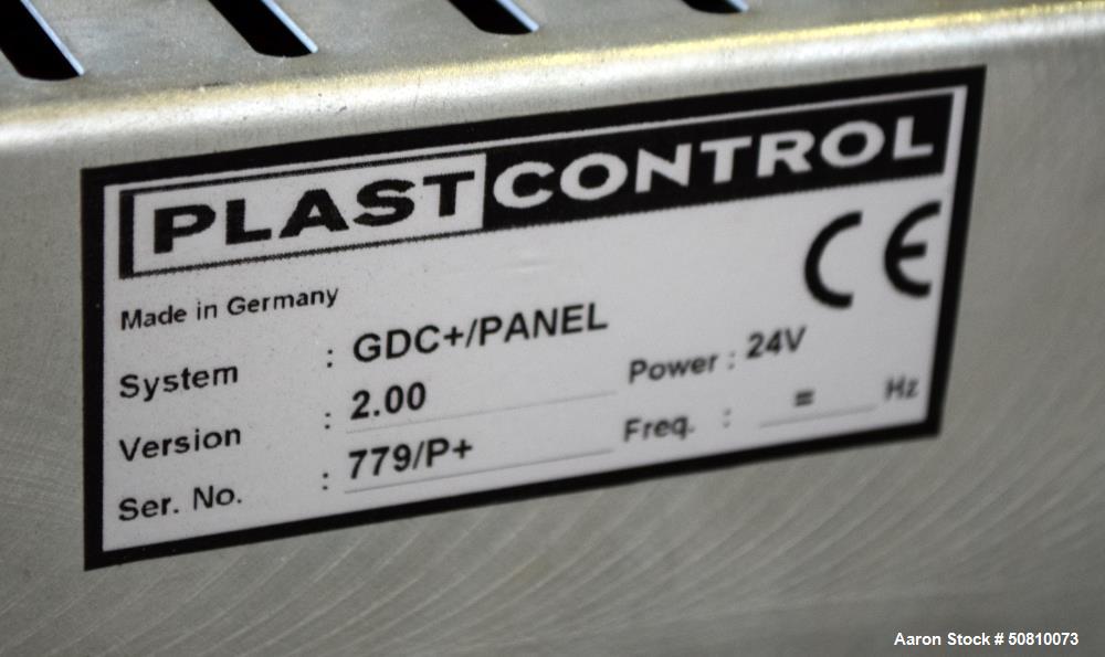 Used Plast-Control Gravimetric Dosing Measurement & Control System